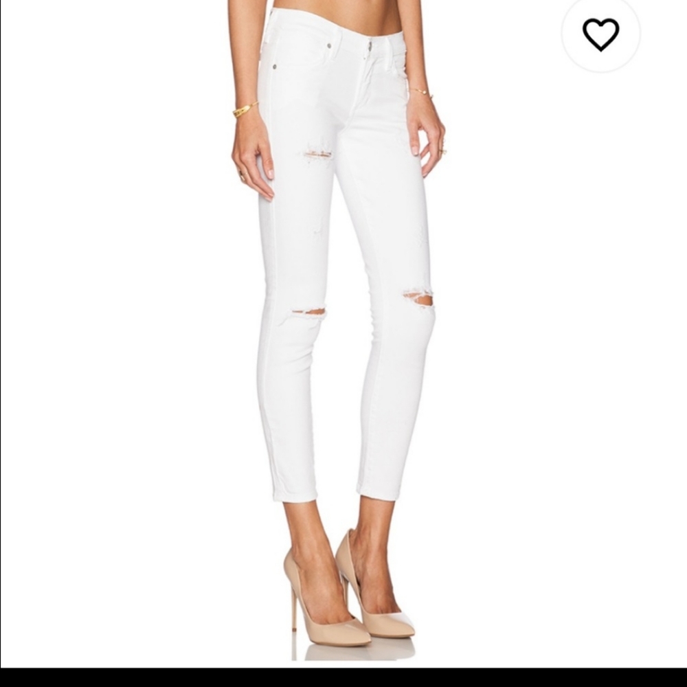 Agolde Collette Skinny in Malibu Distressed